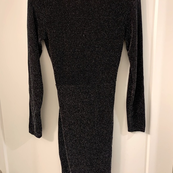 NWT Black Sparkly Dress - Picture 2 of 2